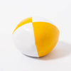 Juggling Balls | Beginners Thud Balls yellow & white | © Conscious Craft